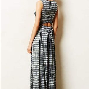 Anthropologie Shibori Maxi Dress